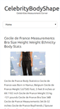 Mobile Screenshot of celebritybodyshape.com